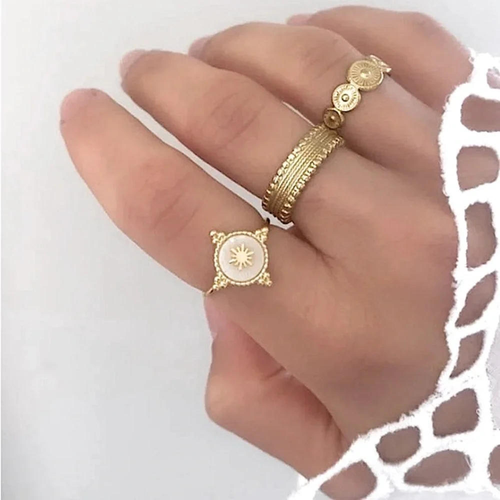 n e w | 14k gold sunshine ring ☀️ - Picture 2 of 15